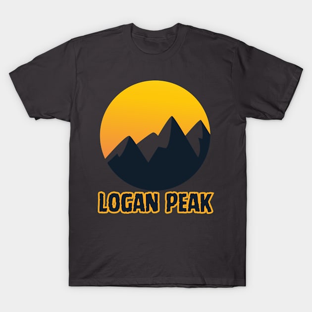 Logan Peak T-Shirt by Canada Cities